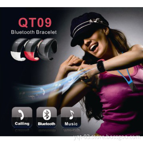 Cheapest OLED bluetooth bracelet vibrating with speaker and micphone